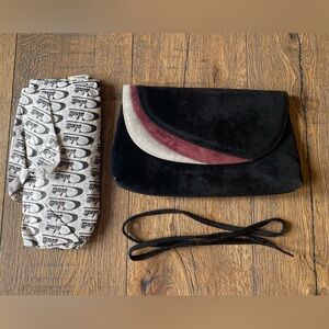 Vintage 80s Cabrelli Convertible Clutch/Purse